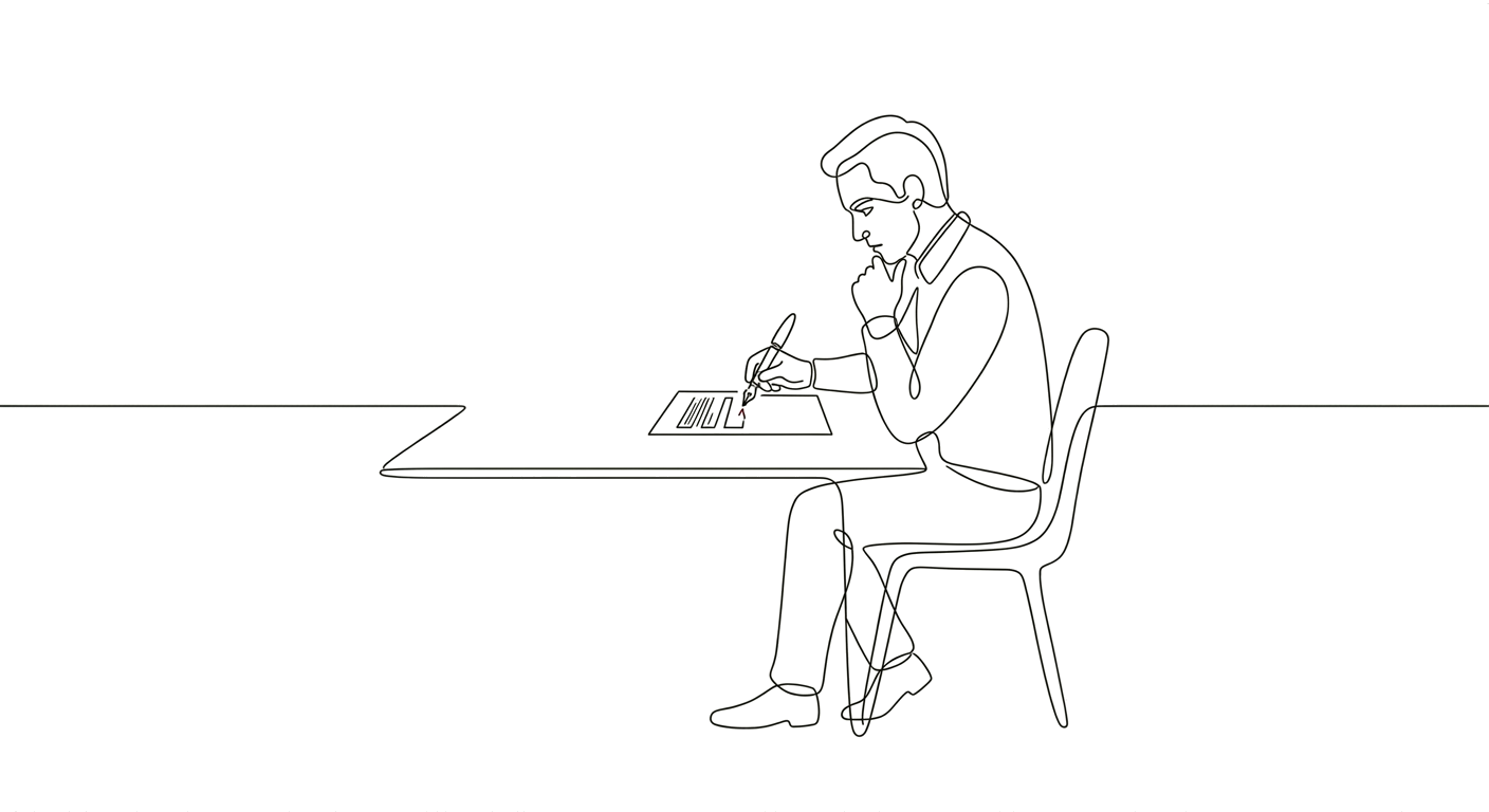 Marketing agency team reviewing documents